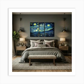 Starry Night Art Print