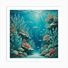 Under The Sea Art Print