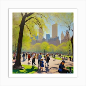 Central Park 1 Art Print