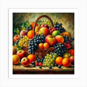 Fruit Basket 6 Art Print