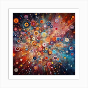 'Circles' Art Print