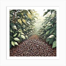 Coffee Beans 8 Art Print