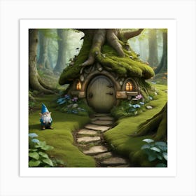 Gnome House 1 Art Print