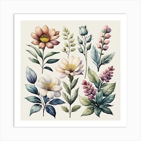 Fragrant Garden Art Print