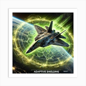 Vx F1 Toxic Wasp Adaptive Shielding Converted Art Print