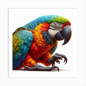 Large Parrot of Jaco 3 Art Print