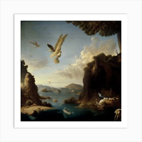 Bird In Flight Art Print