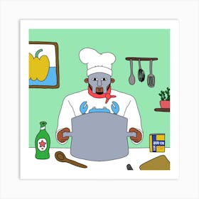 MF DOOM - Cooking crab Art Print