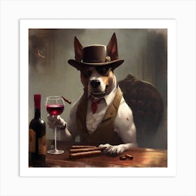 TopDog Art Print