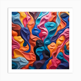 Abstract Painting 82 Art Print