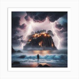 Lightning Storm Art Print