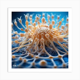 Cell Structure 4 Art Print