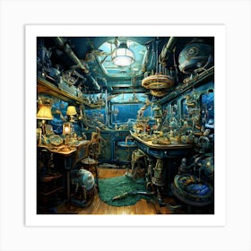 Sailor'S Workshop Art Print