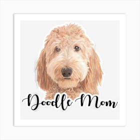 Doodle Mom Art Print