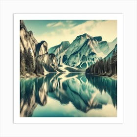 Calm Cascades 15 Art Print