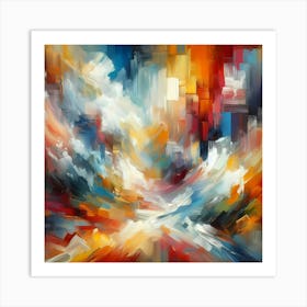 Abstract Painting 136 Art Print