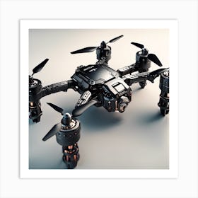 Drone Stock Videos & Royalty-Free Footage Art Print