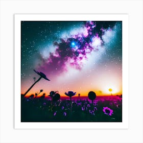 Milky Way 79 Art Print