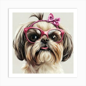 Shih Tzu 22 Art Print