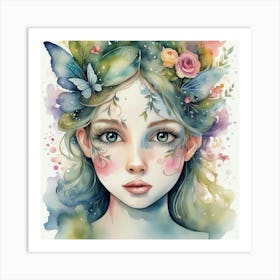 Fairy Girl Art Print