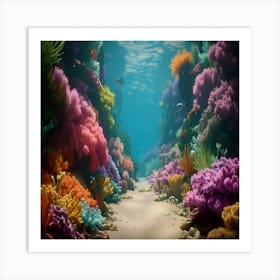 Coral Reef Art Print