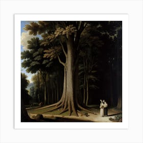 Tree In The Woods Art Print