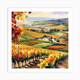 Tuscan Countryside 25 Art Print