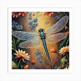 Dragonfly 13 Art Print