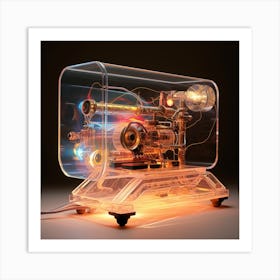 Glass Machine Art Print