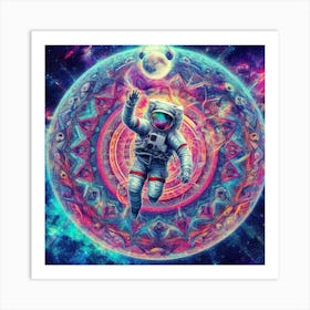 "Moonlit Serenade" Moon Man Collection [Risky Sigma] Art Print