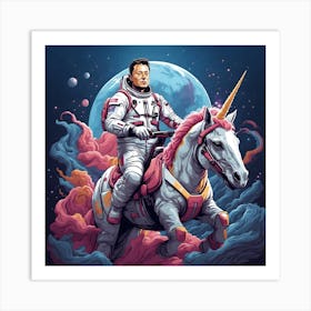 Elon Musk 3 Art Print