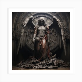 Angel Of The Abyss Art Print