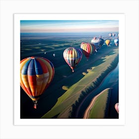 Hot Air Balloons 2 Art Print