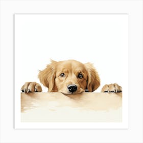 Golden Retriever 7 Art Print