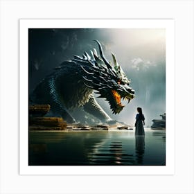 Legend Of The Dragon Art Print