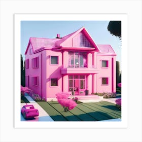 Barbie Dream House (441) Art Print