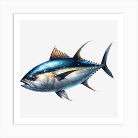 Bluefin Tuna Art Print