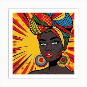 Tamara Pop African Woman Art Print