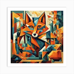 The Foxes Art Print