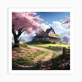 Cherry Blossoms 2 Art Print