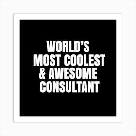 Consultant Art Print