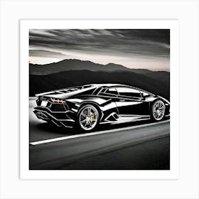 Lamborghini 64 Art Print