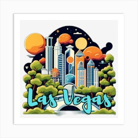 Las Vegas 1 Art Print