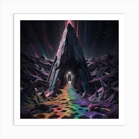 Rainbow Path Art Print