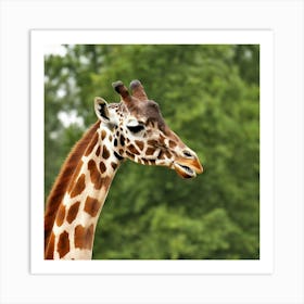 Giraffe 1 Art Print