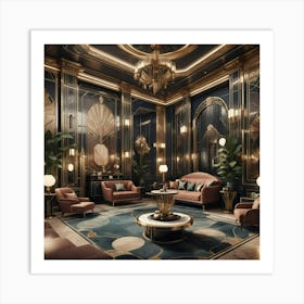 Deco Living Room 39 Art Print