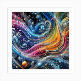 Abstract Painting 33 Art Print