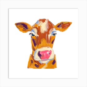 Jersey Cow 03 1 Art Print