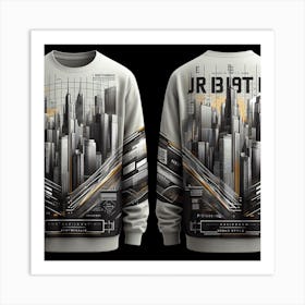 Futuristic City 24 Art Print