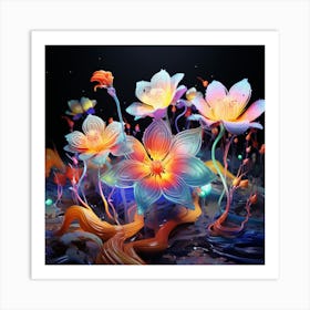 Lotus Flower Art Print